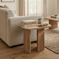 Mango Wood End Table – Natural Finish