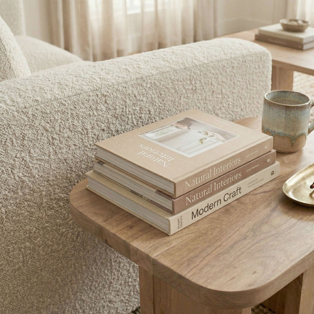 Mango Wood End Table – Natural Finish