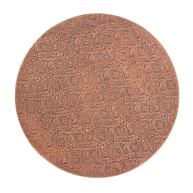 Brass-Copper cladding Side Table