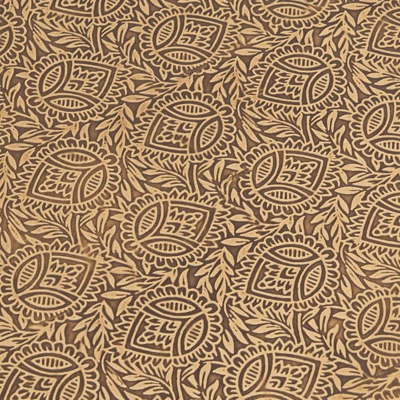 Brass-Copper cladding Side Table