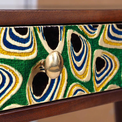 Hand-Painted Entryway Console Table