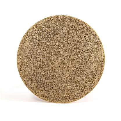 Brass-Copper cladding Side Table