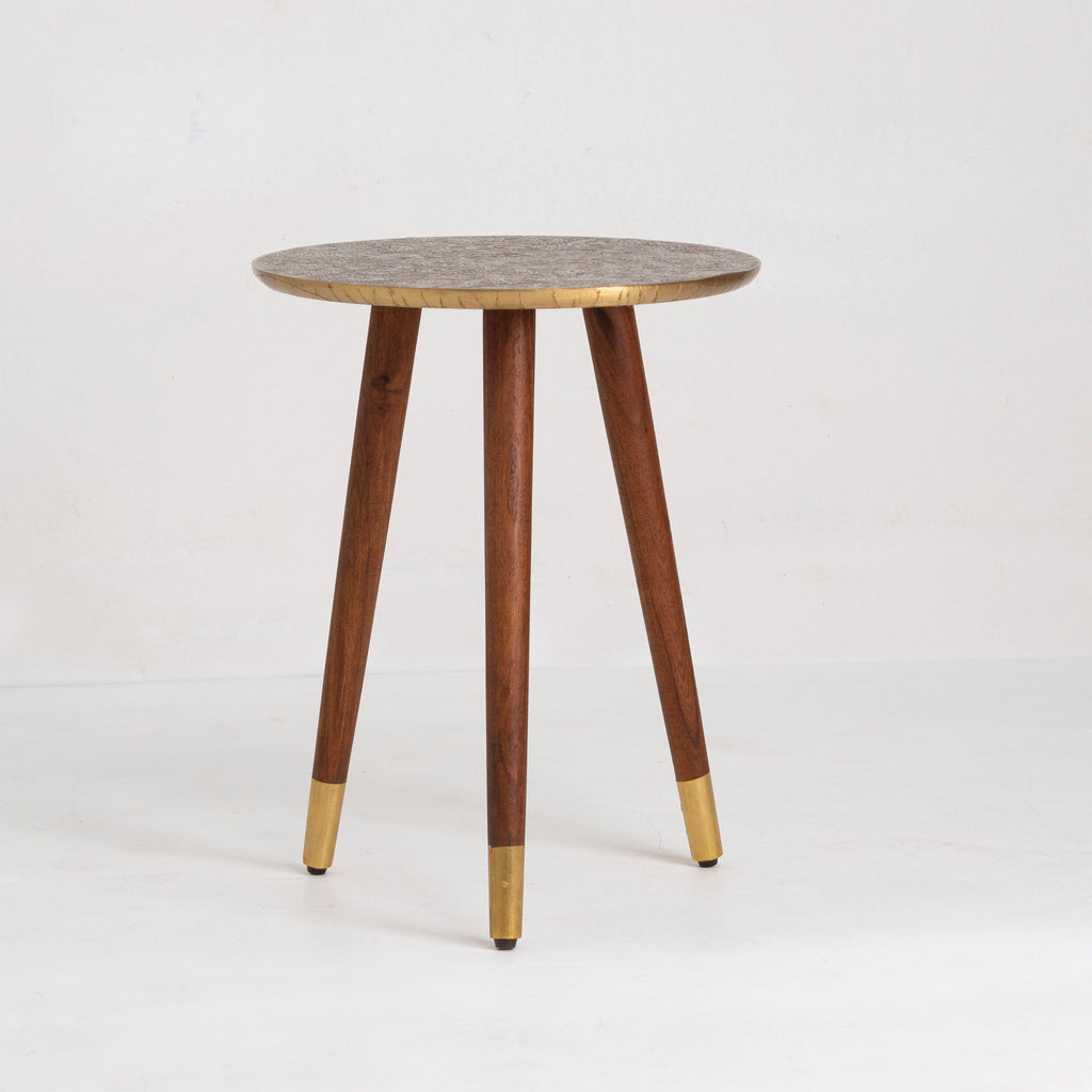 Brass Side Table