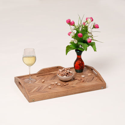 Foldable Wooden Tray Table